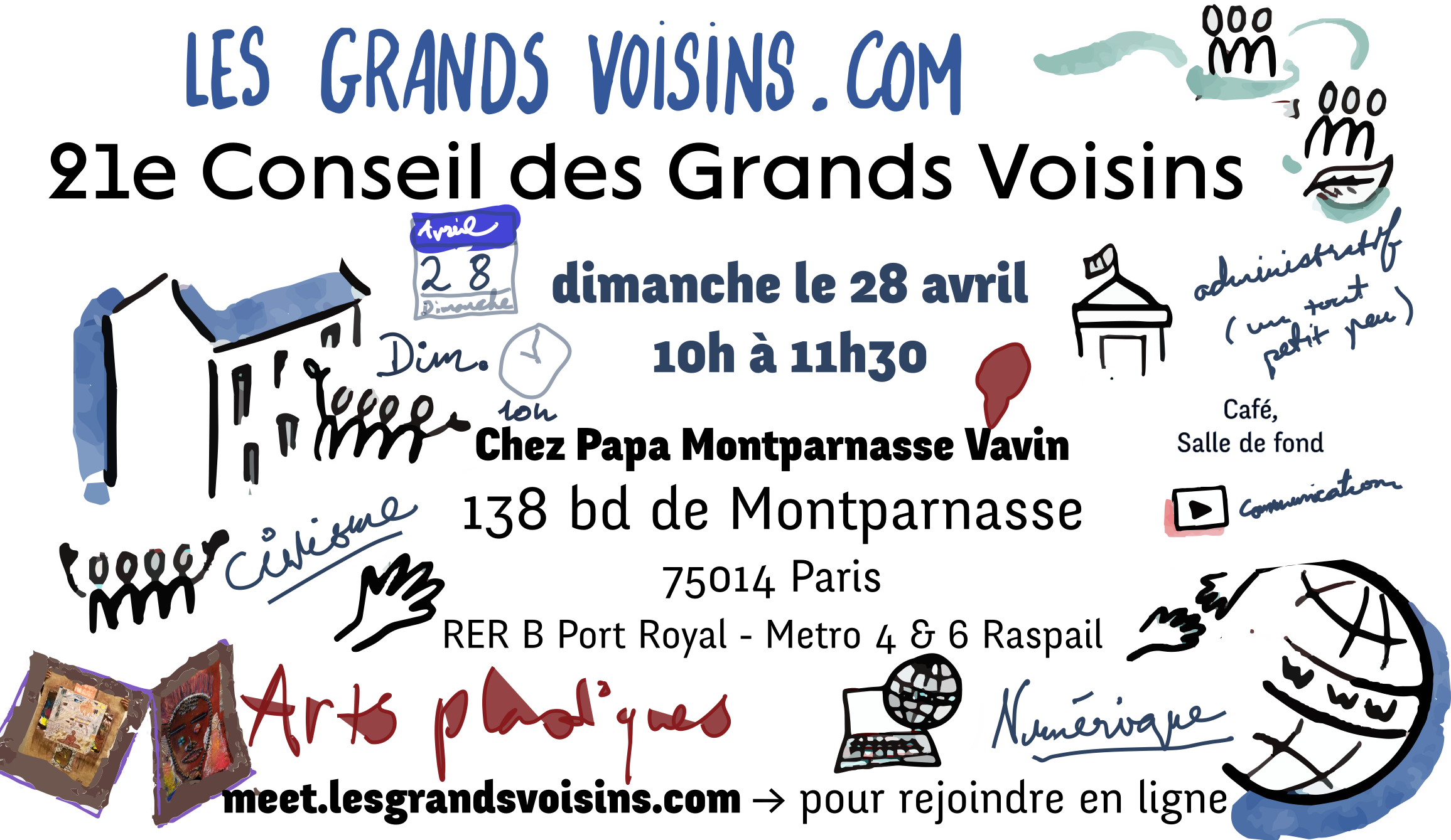 21e Conseil des Grands Voisins